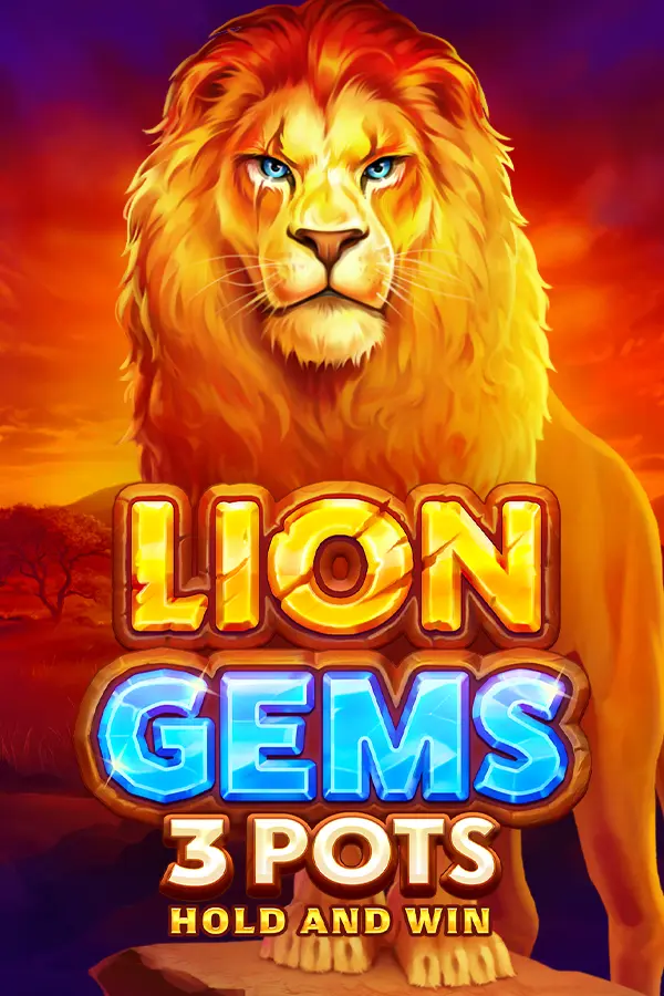 Lion Gems 3 Pots: Hold and Win